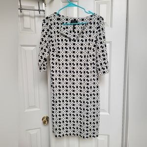 Black and White Dress